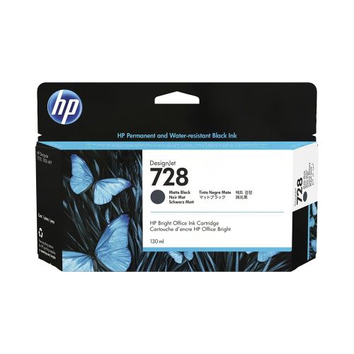 HP Μελάνι Inkjet No.728 Matte Black (3WX25A) (HP3WX25A)