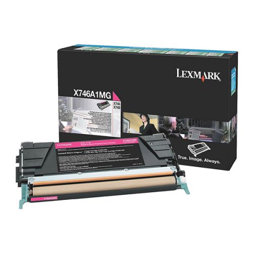 Toner Lexmark X746A1MG Magenta (X746A1MG) (LEXX746A1MG)