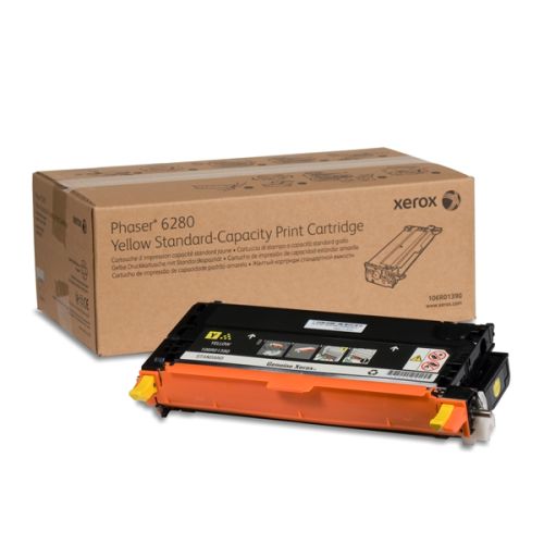 XEROX PHASER 6280/VN/VDN/DN/N YELLOW TONER (2.2k) (106R01390) (XER106R01390)