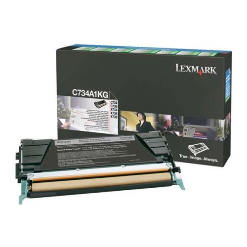 LEXMARK C73x/X73x BLACK TONER (8k) (C734A1K) (LEXC734A1K)