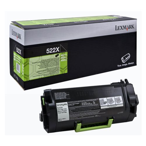 Toner Lexmark 52D2X00 EXHC Black 45000Pgs (52D2X00) (LEX52D2X00)