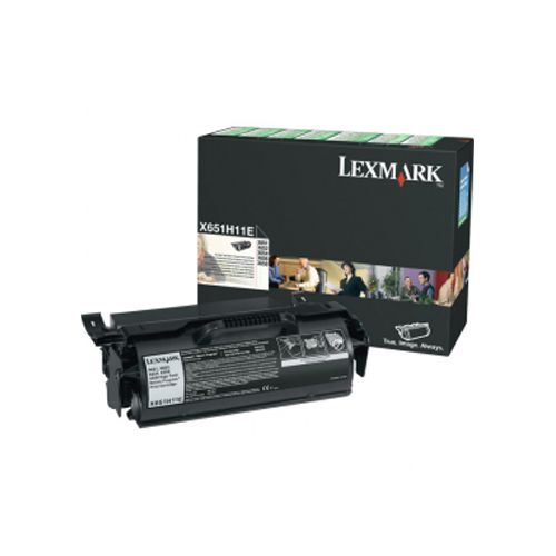 LEXMARK X651/652/654/656/658 RET.PR. HC TONER (25K) (X651H11) (LEXX651H11)