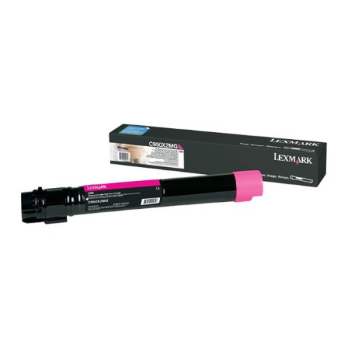 LEXMARK C950 MAGENTA EXTRA HC PRINT CRTR (22K) (C950X2MG) (LEXC950X2MG)