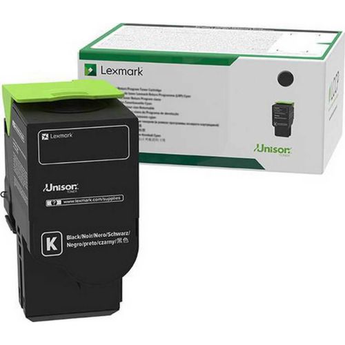 LEXMARK C/MC 2425/2535/2640 TONER BLACK EHC 6K (C242XK0) (LEXC242XK0)