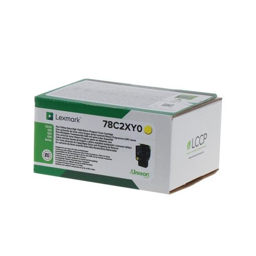 LEXMARK CS/CX 42x/52x/62x TONER YELLOW EHC 5K (78C2XY0) (LEX78C2XY0)