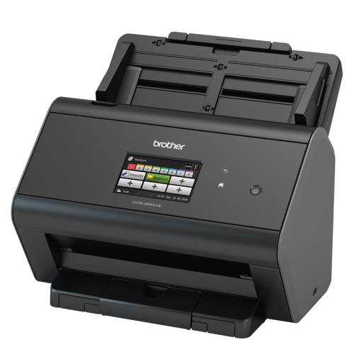 Brother ADS-2800W Wired and Wireless Network Desktop Scanner (BRO2800W)