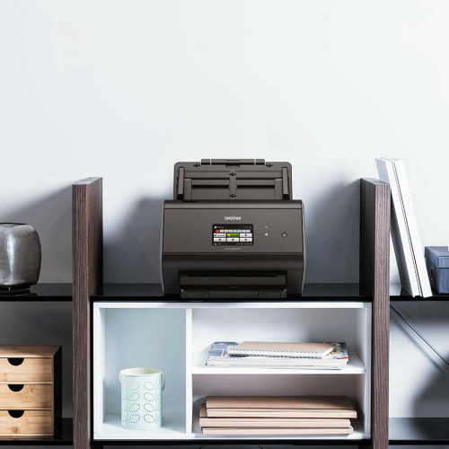Brother ADS-2800W Wired and Wireless Network Desktop Scanner (BRO2800W)