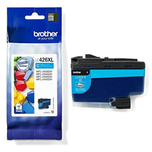 Brother Ink Tank Cartridge LC-426XLC Cyan pages 5000Pgs (BRO-LC-426XLC)