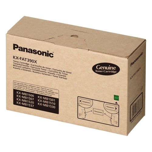 PANASONIC Toner Cartridge KX-FAT390X Mono Black pages: 1500 pp. (PANFA390X)