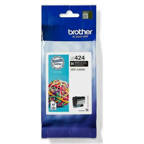 Brother Ink Tank Cartridge LC-424BK Black pages 750Pgs (BRO-LC-424BK)
