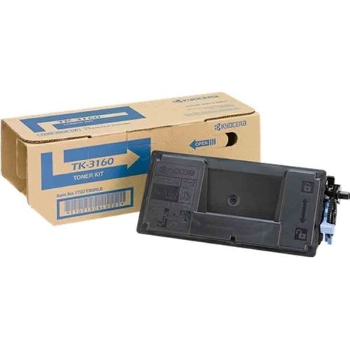 Kyocera TK-3160 Toner Laser BLACK 12500 pages (TK-3160BK) (KYOTK316BK)
