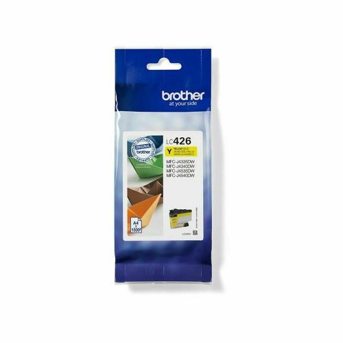 Brother Ink Tank Cartridge LC-426Y Yellow pages 1500Pgs (BRO-LC-426Y)