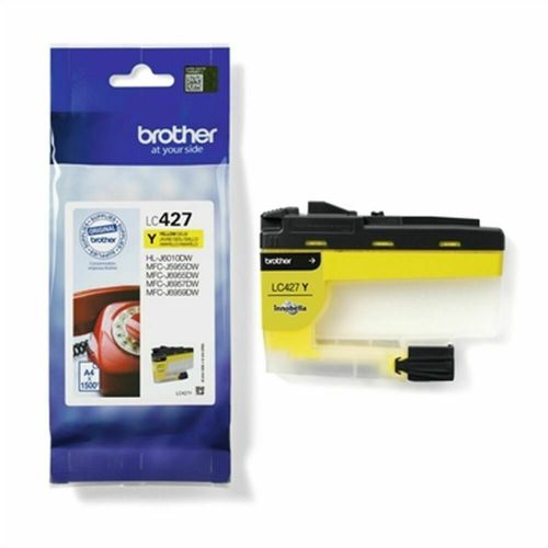 Brother Ink Tank Cartridge LC-427Y Yellow pages 1500Pgs (BRO-LC-427Y)