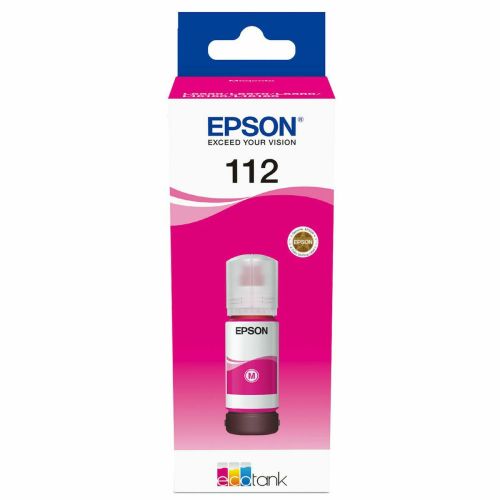 Epson 112 EcoTank Pigment Magenta ink bottle 6000 pages (C13T06C34A) (EPST06C34A)