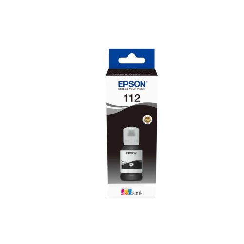 Epson 112 EcoTank Pigment Black ink bottle 7500Pgs (C13T06C14A) (EPST06C14A)