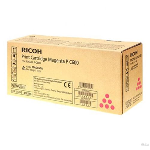 RICOH C600M Toner Magenta Pages 7700 (408316) (RICC600M)