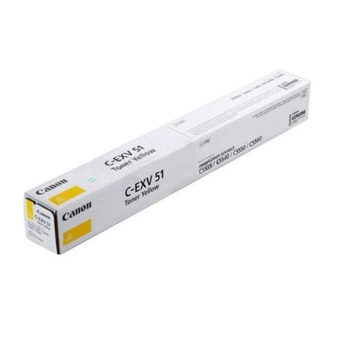 CANON IRC5535 TONER YELLOW (69k) (C-EXV 51) (0484C002) (CAN-T5535Y)