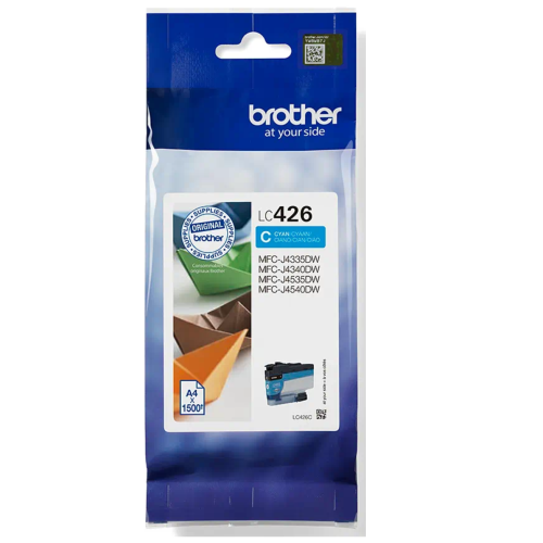 Brother Ink Tank Cartridge LC-426C Cyan pages 1500Pgs (BRO-LC-426C)