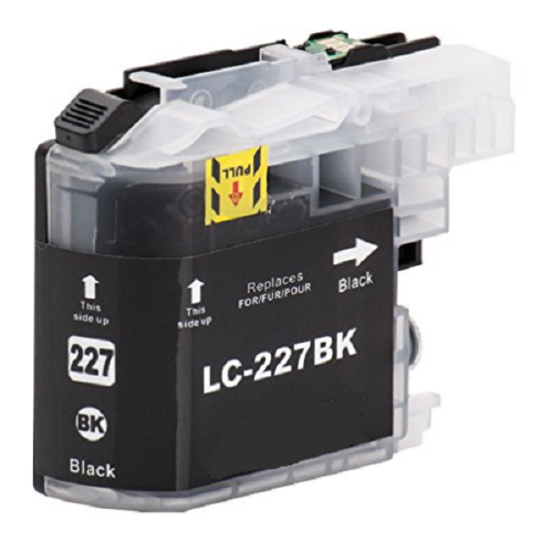 Συμβατό BROTHER Ink Tank Cartridge LC227XLBK / LC-227XLBK / LC-227 Black 1200 σελίδες