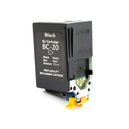 CANON Inkjet Cartridge  BC20 / 0895A348 / BC-20 Mono Black pages: 1200 pp. Remanufactured