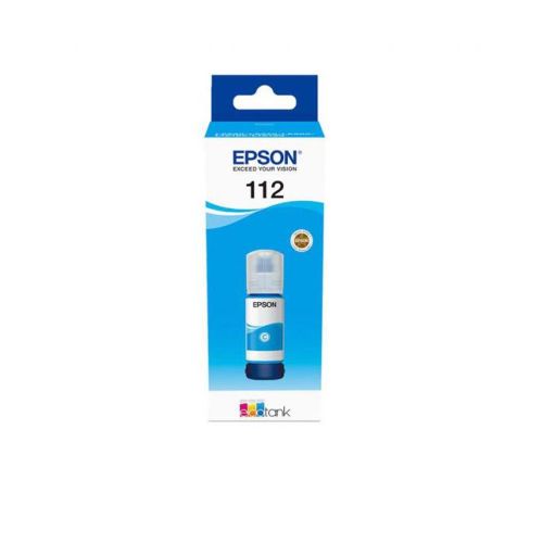 Epson 112 EcoTank Pigment Cyan ink bottle 6000 pages (C13T06C24A) (EPST06C24A)