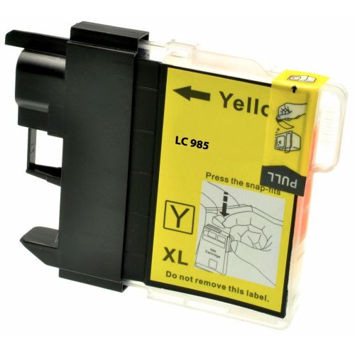 Συμβατό BROTHER Ink Tank Cartridge LC985Y / LC-985Y / 985 Yellow 260 σελίδες