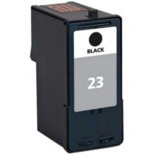 LEXMARK Inkjet Cartridge 23BK / 18C1523E / - Mono Black pages: n.a. Remanufactured