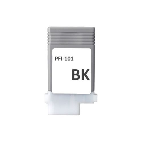 CANON Inkjet Cartridge  PFI101BK / 0883B001 / PFI-101BK Black pages: 250 pp. Remanufactured