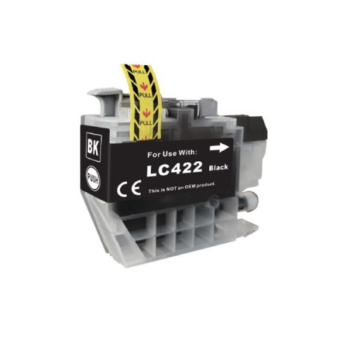 Συμβατό Brother Ink Tank Cartridge LC-422BK Black pages 550Pgs
