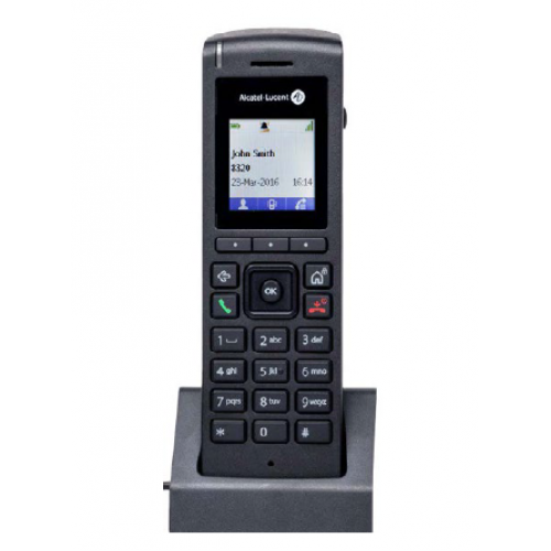 Alcatel Lucent 8212 DECT Handset with Battery and Desktop Charger - 3BN67355AA