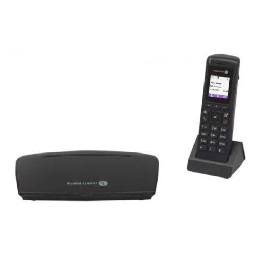 Alcatel Lucent 8318 SIP-DECT Single Base Station plus 1x 8212 DECT Handset with Battery & Desktop Charger - 3BN07006AA