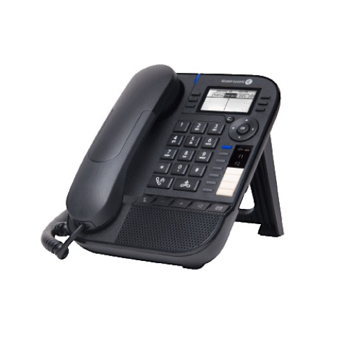 Alcatel Lucent 8018 DeskPhone Moon Grey W/O RJ45 Cable - 3MG27201AB