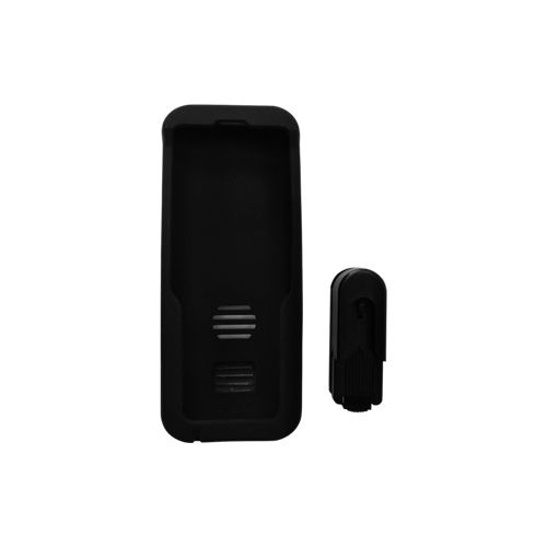 Alcatel Lucent 8232 Handset Silicone Protection Case with swivel belt clip - Black - 3BN67359AA