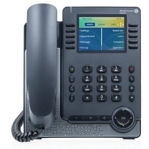Alcatel Lucent ALE-30h Single Port Hybrid Digital-IP Essential Color DeskPhone - 3ML37030AA