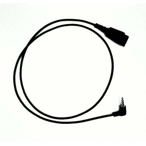Supervoice SVC-QDJ35B Headset QD to Single 3Pins 3.5mm Jack Bottom Cable