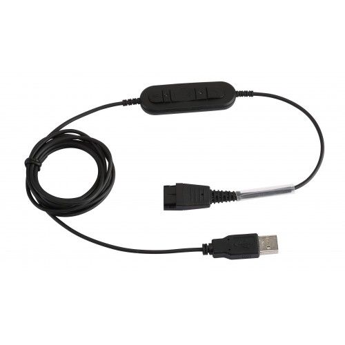 Supervoice SVC-QDUSB1 Headset QD to USB PC connecting bottom cable