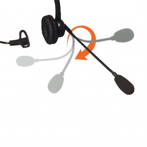 Supervoice SVC-102 Call Center Headset DUAL Without Bottom Cable