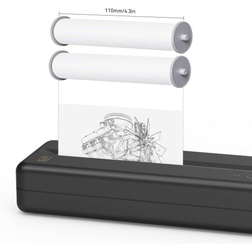 HPRT MT-810 PAPER ROLL (2 Rolls | 110mm )