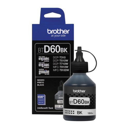 Brother BTD60 Μελάνι Εκτυπωτή InkJet Μαύρο (BT-D60BK)