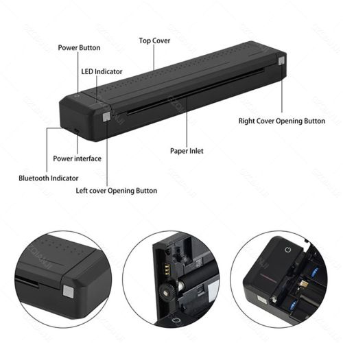 HPRT MT-800 ΦΟΡΗΤΟΣ ΘΕΡΜΙΚΟΣ ΕΚΤΥΠΩΤΗΣ ΓΙΑ Α4