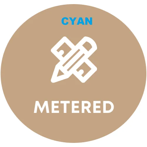 Συμβατό CET Metered Cyan Xerox Color 550,C60- 34K/ 737g #006R01524