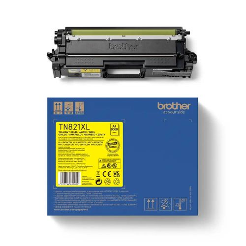 Toner Brother TN-821XLY Yellow OEM  (TN-821XLY) (BRO-TN-821XLY)