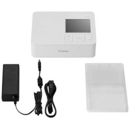 Canon Selphy CP1500 Compact Photo Printer White - Portable design, Dye-sublimation printing, Wireless connectivity (Part: CANCP1500W)