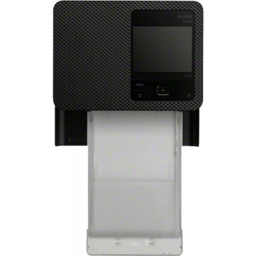Canon Selphy CP1500 Compact Photo Printer Black - Portable design, Dye-sublimation printing, Wireless connectivity (Part: CANCP1500B)