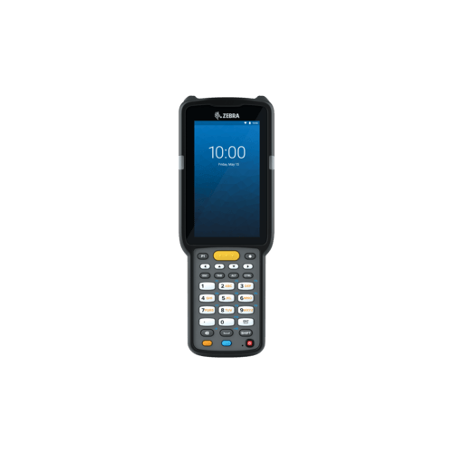 Zebra MC3300x, 1D, 10.5 cm (4''), Func. Num., BT, Wi-Fi, NFC, Android, GMS [MC330L-SL3EG4RW]