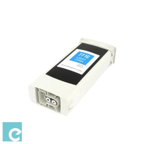 HP Inkjet Cartridge  771LC / B6Y12A / 771C Light Cyan pages: 780 pp. Remanufactured