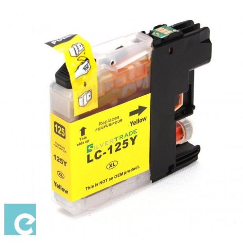 Συμβατό BROTHER Ink Tank Cartridge LC125XLY / LC-125XLY / LC-125 Yellow 1200 σελίδες