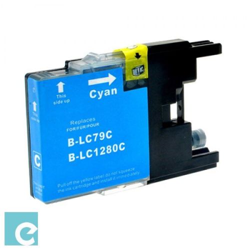 Συμβατό BROTHER Ink Tank Cartridge LC1280C / LC-1280XLC / 1280 Cyan 1200 σελίδες