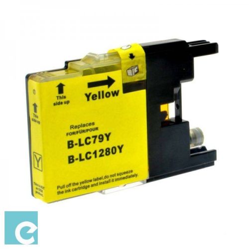 Συμβατό BROTHER Ink Tank Cartridge LC1280Y / LC-1280XLY / 1280 Yellow 1200 σελίδες
