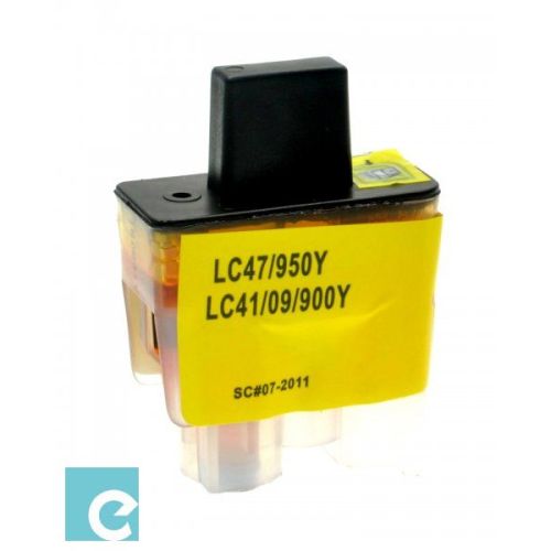 Συμβατό BROTHER Ink Tank Cartridge LC41Y / LC-900Y / SERIE 900 Yellow 400 σελίδες